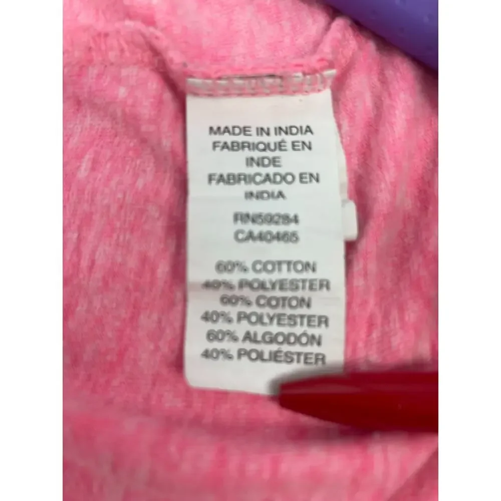 The Children's Place Girls' Pink Graphic T-Shirt Youth Size Medium 7/8